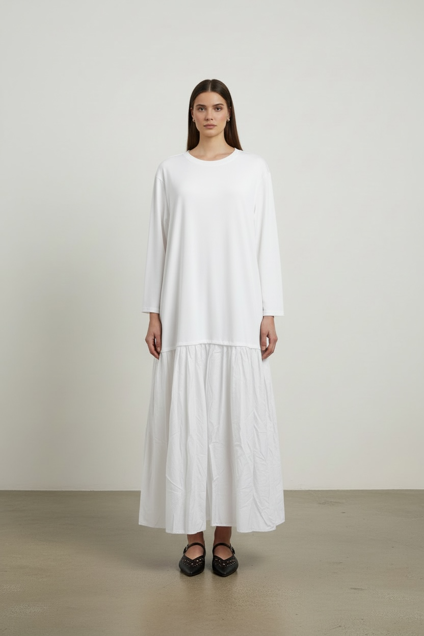 La robe Luma blanche