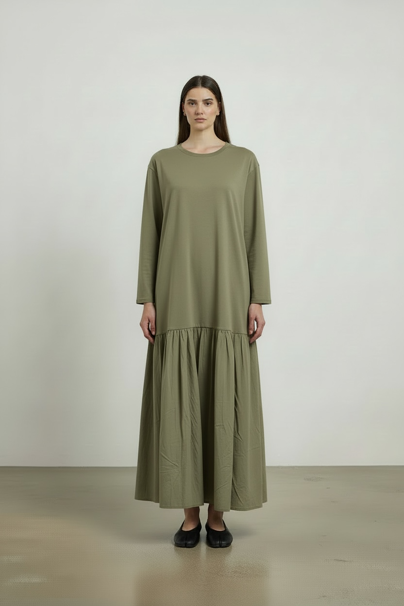 La robe Luma kaki