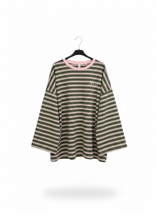 La marinière II vert/rose