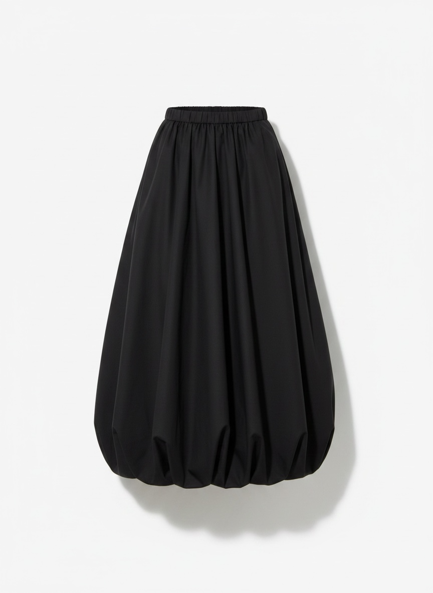 La jupe ballon noir