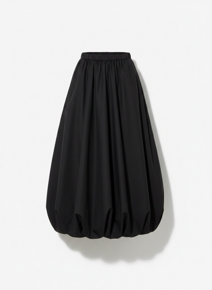La jupe ballon noir