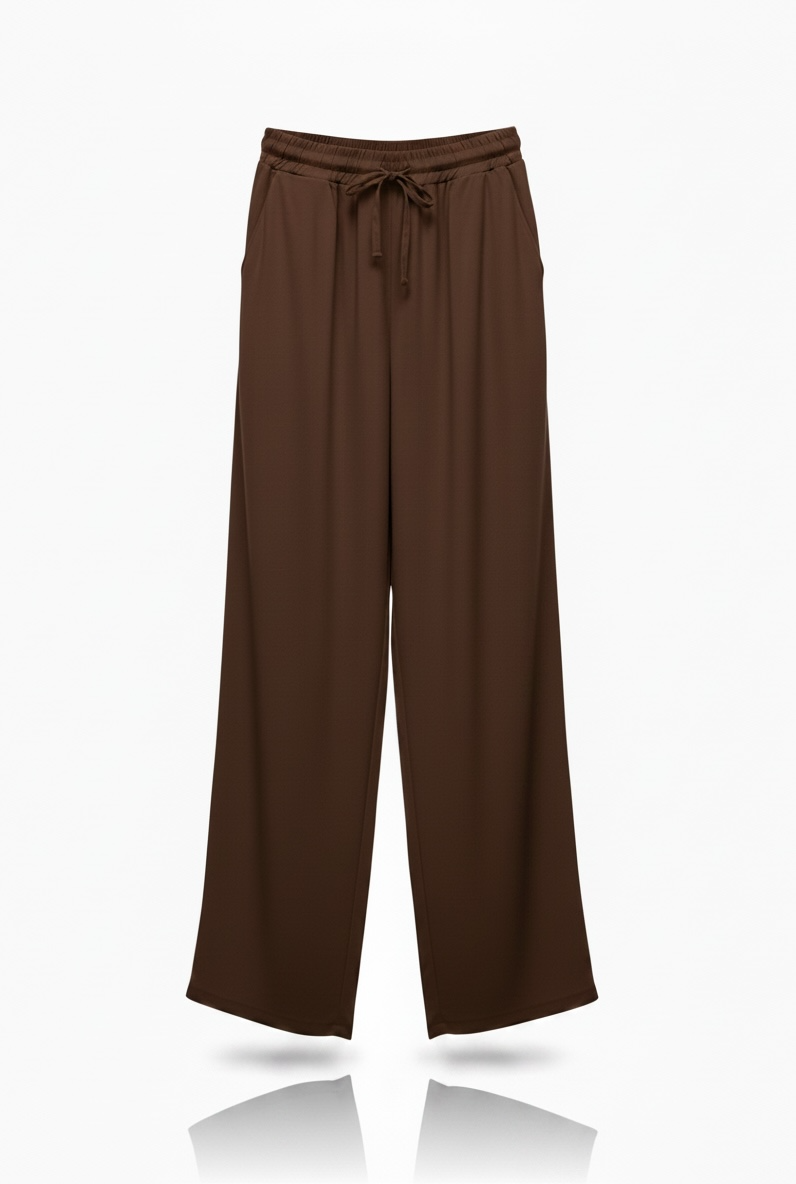 Le pantalon fluide chocolat
