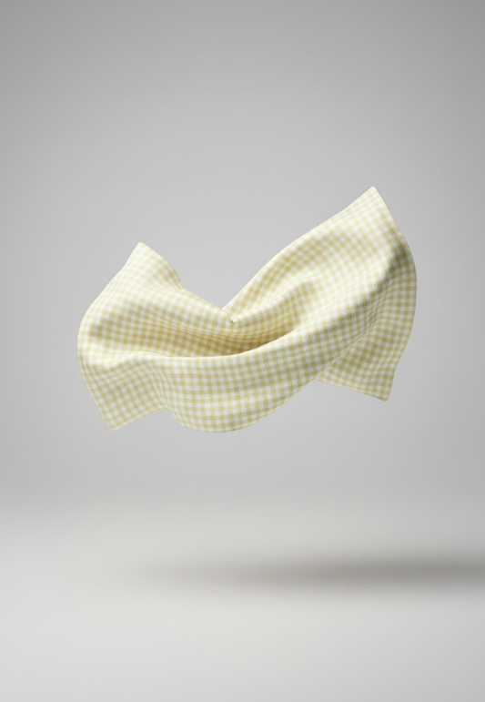 Le carré vichy jaune