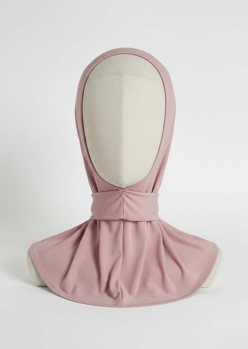 La cagoule en jersey premium vieux rose