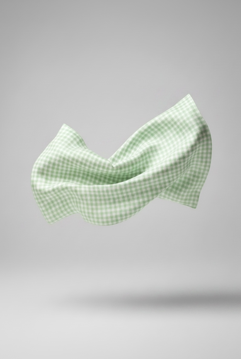 Le carré vichy vert