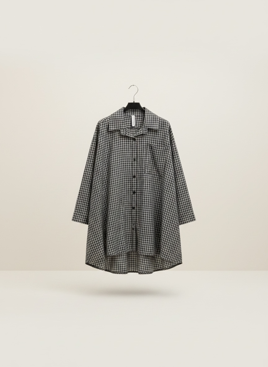 La chemise rayé noir