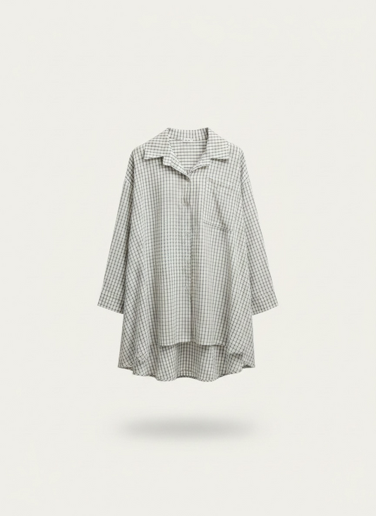 La chemise rayé blanche