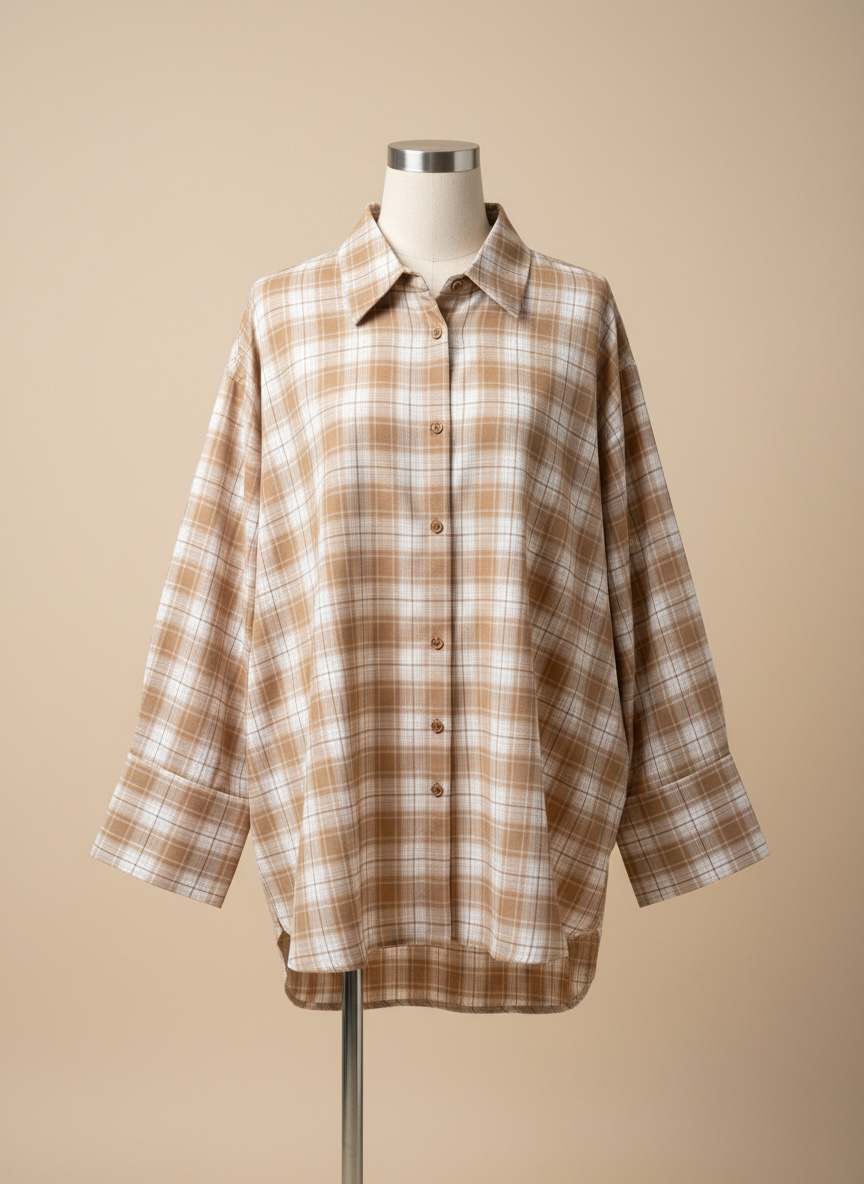 La chemise bucheron camel