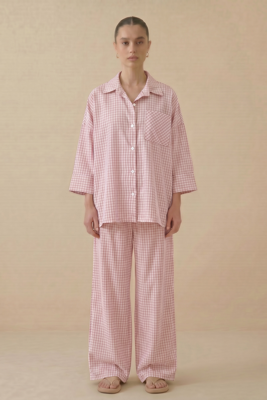 L'ensemble vichy rose