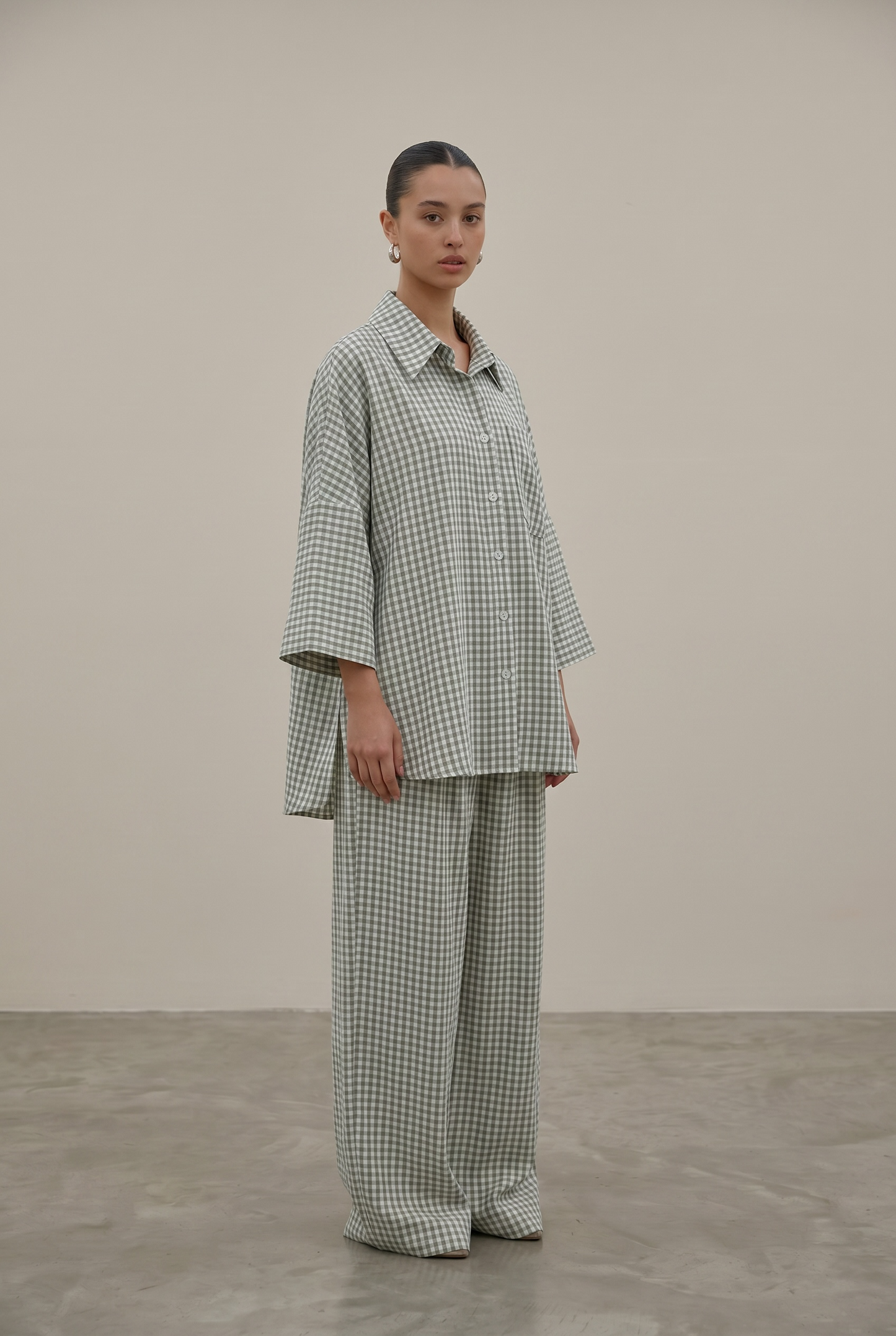 L'ensemble vichy olive