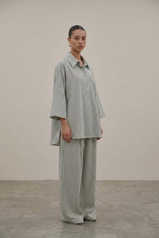L'ensemble vichy olive
