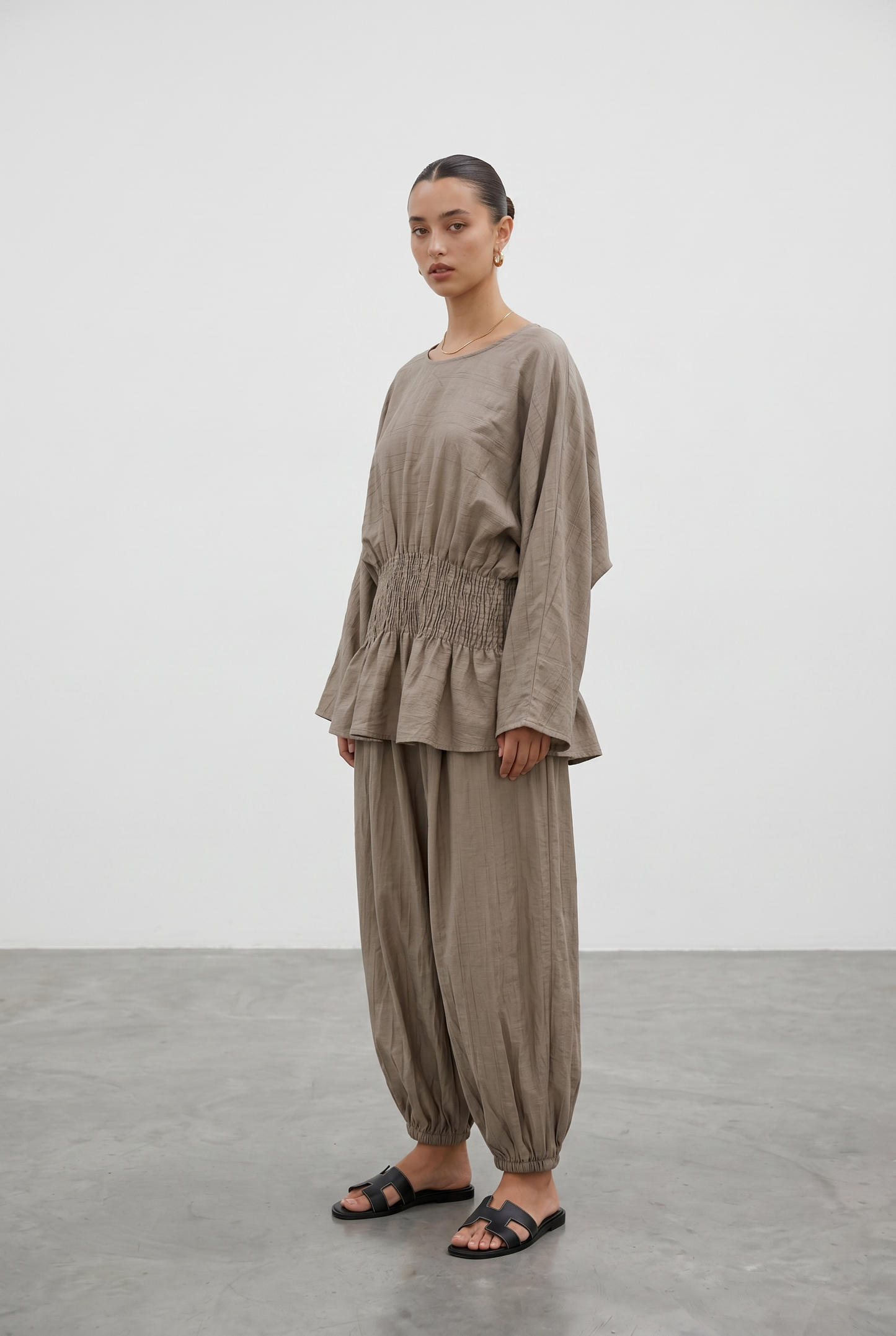 L'ensemble ballon taupe