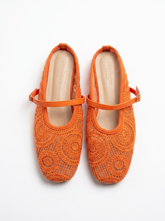 Les ballerines orange