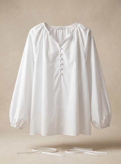 La blouse coton