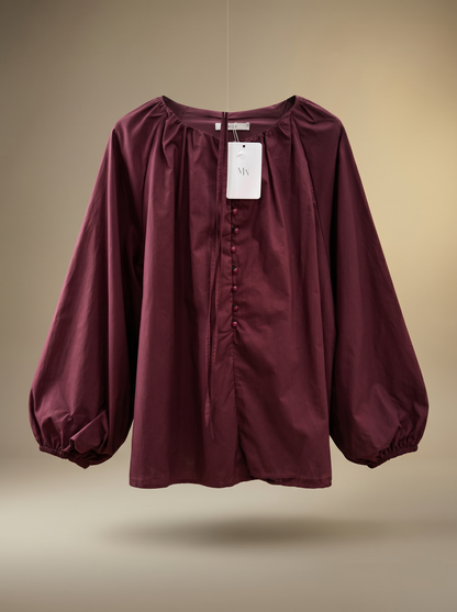 La blouse coton