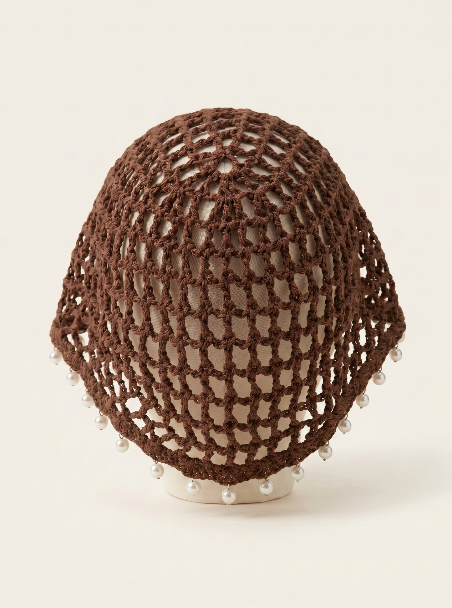 Le bonnet perle chocolat