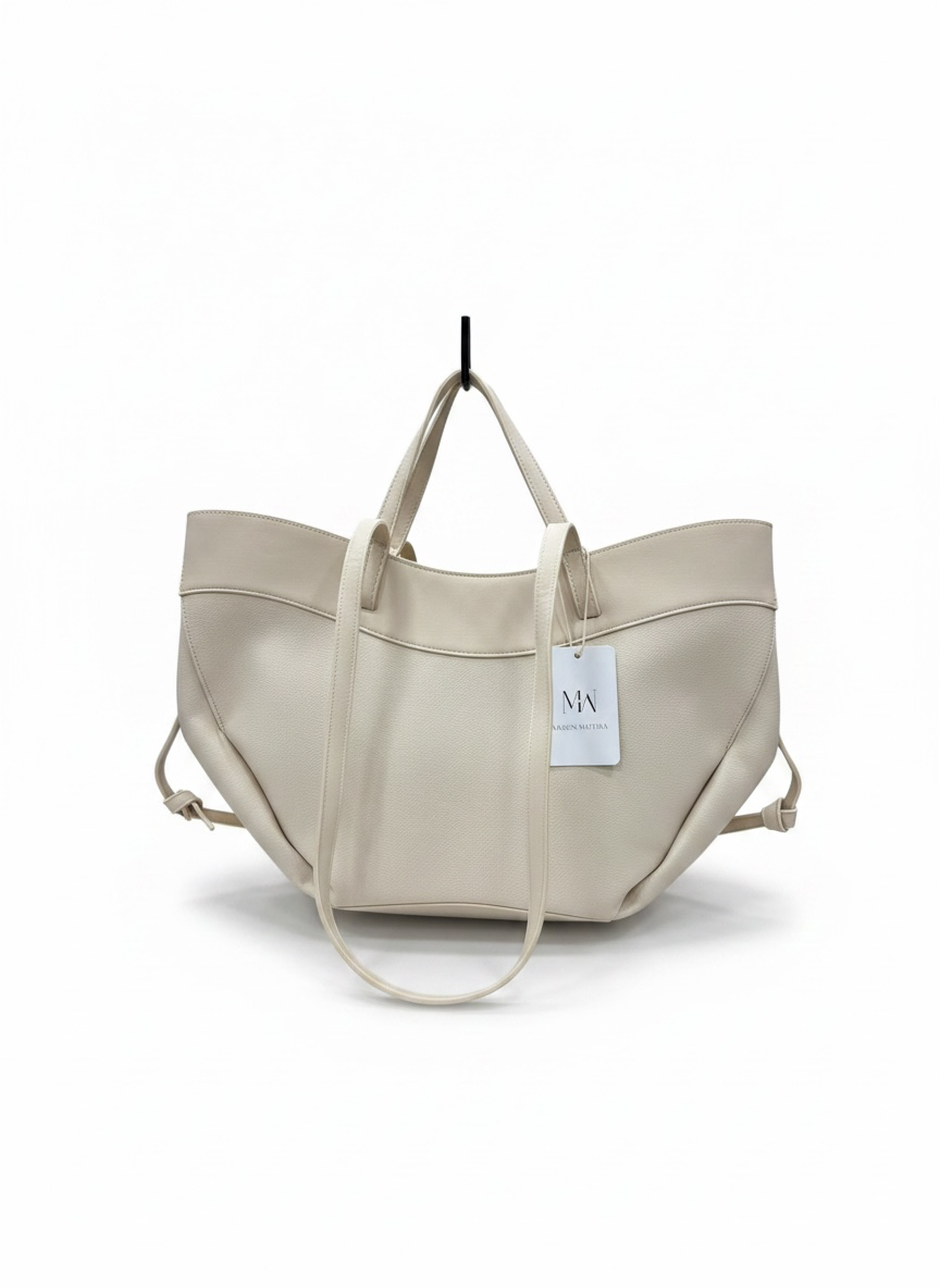 La cabas simili beige