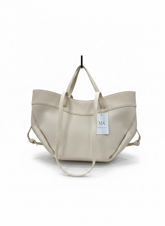 La cabas simili beige