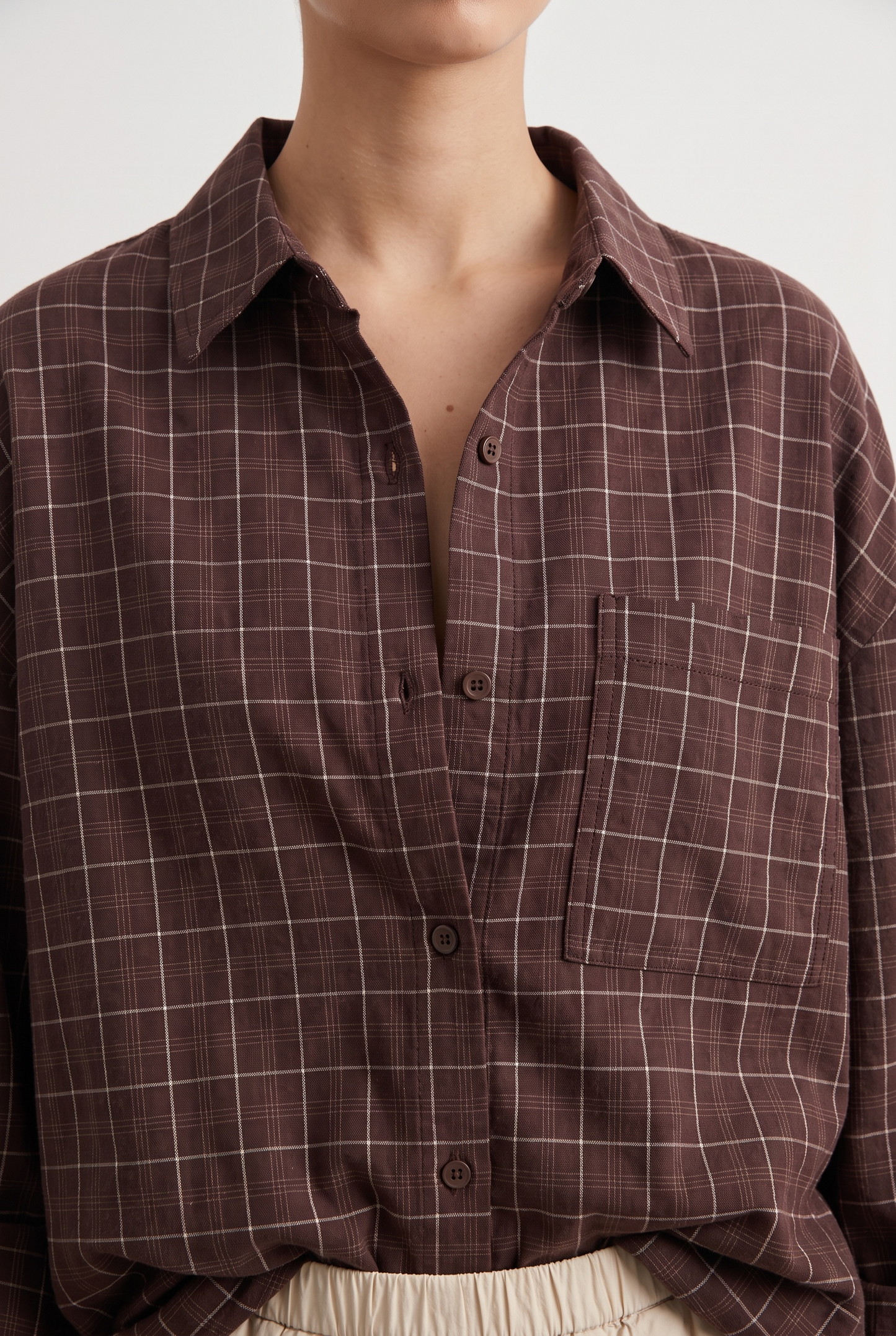 La chemise bucheron chocolat