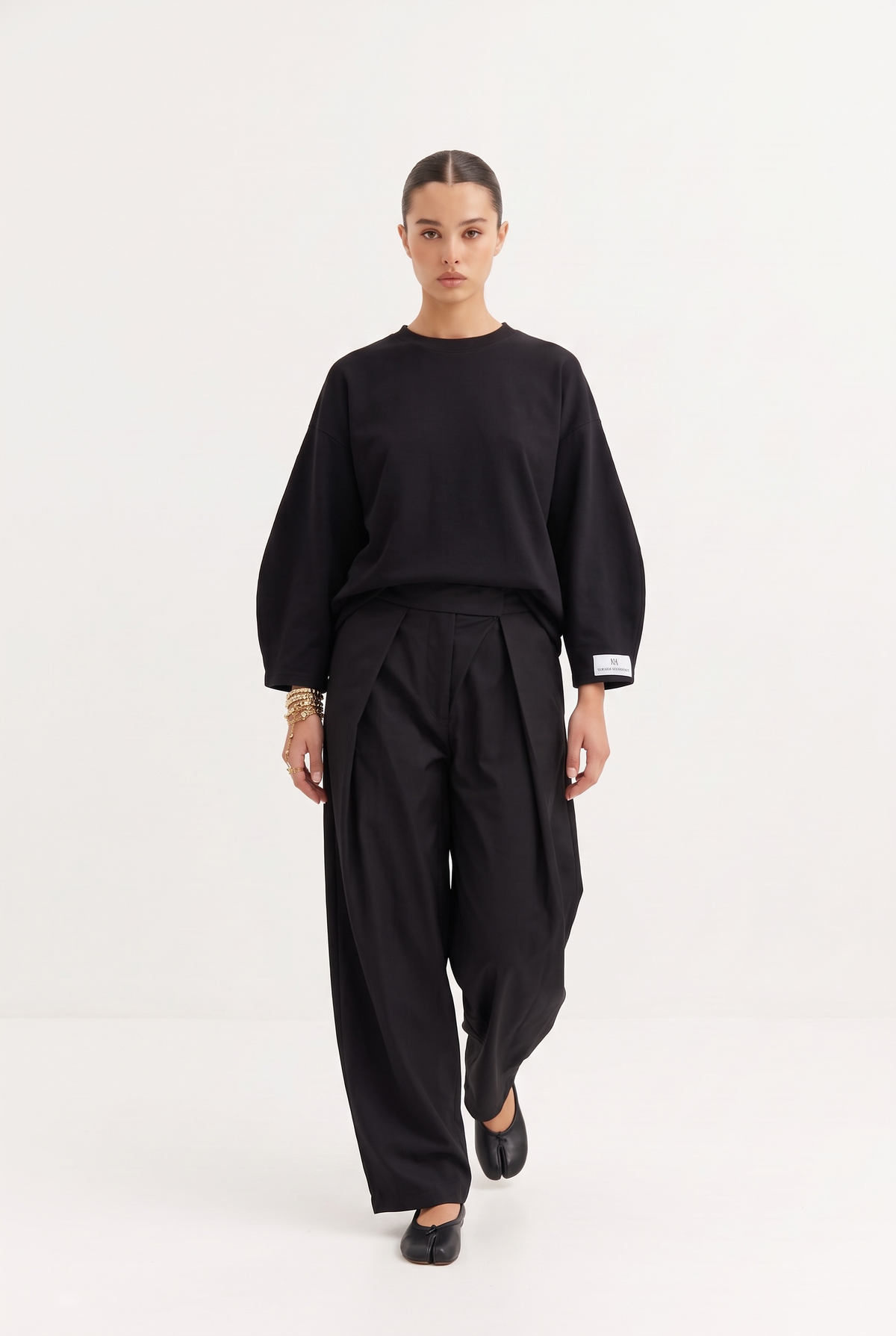 Le pantalon ballon noir