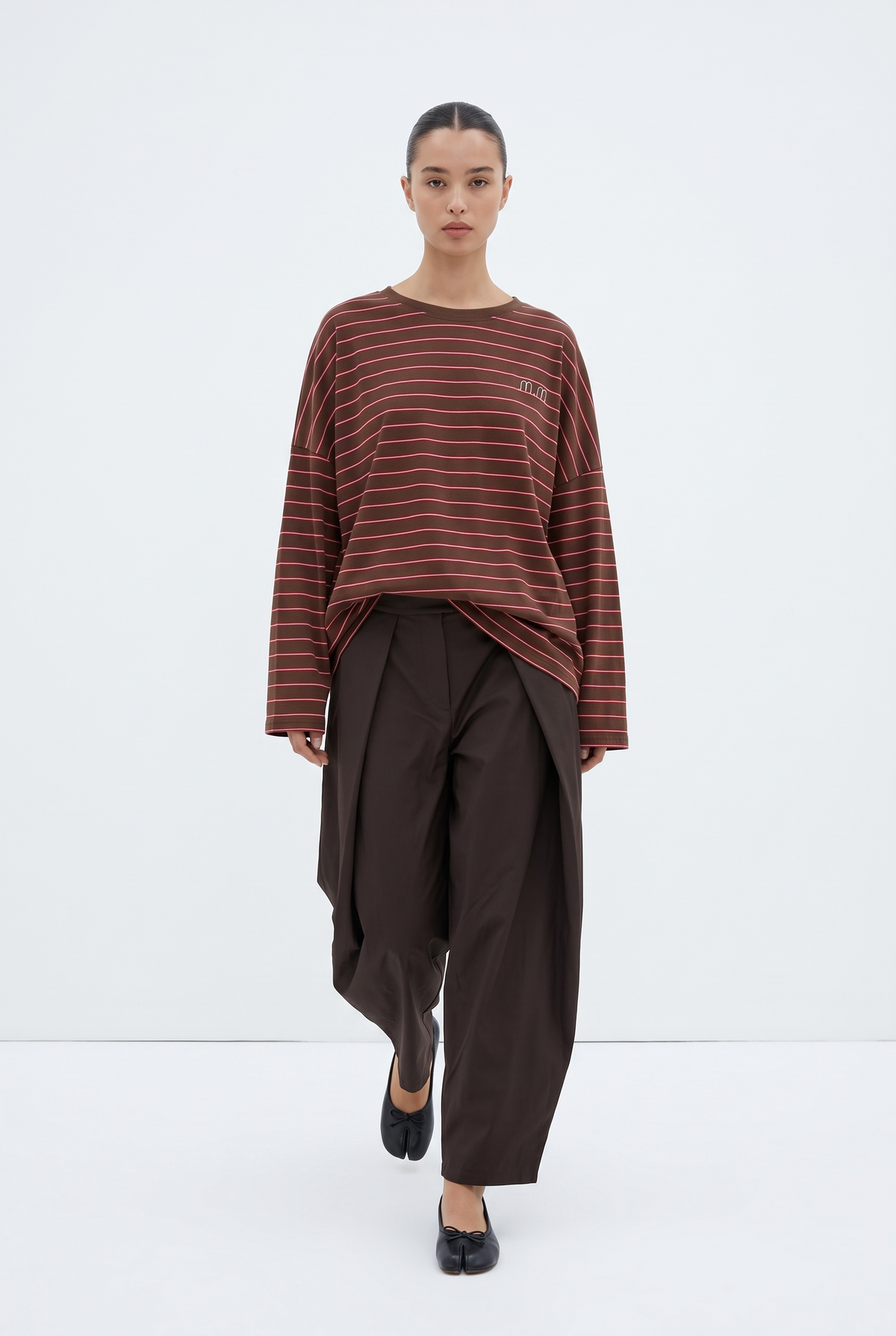 Le pantalon ballon chocolat