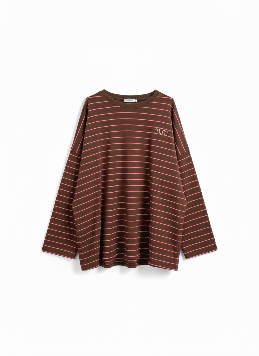 La marinière chocolat/ burgundy
