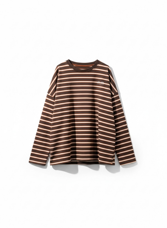 La marinière orange/chocolat
