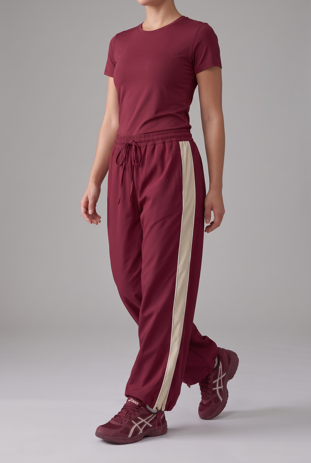 Le jogging burgundy