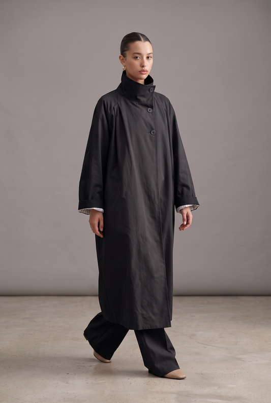 Le trench atelier noir