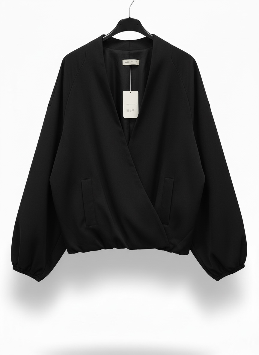 Le blouson volume noir