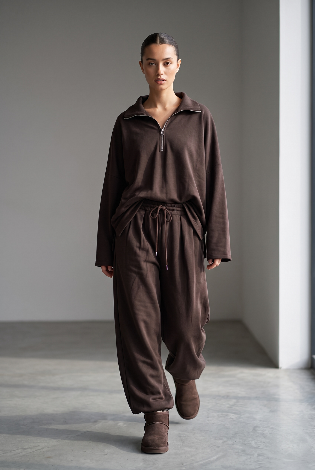 L'ensemble comfy chocolat