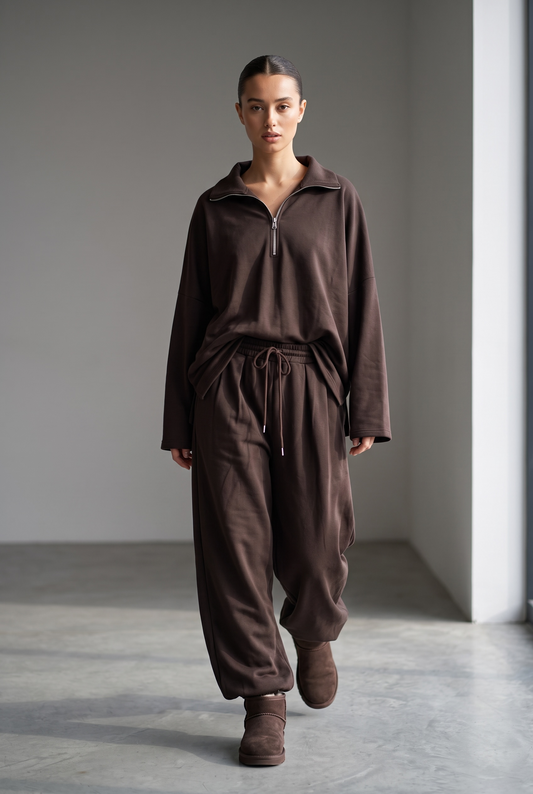 L'ensemble comfy chocolat