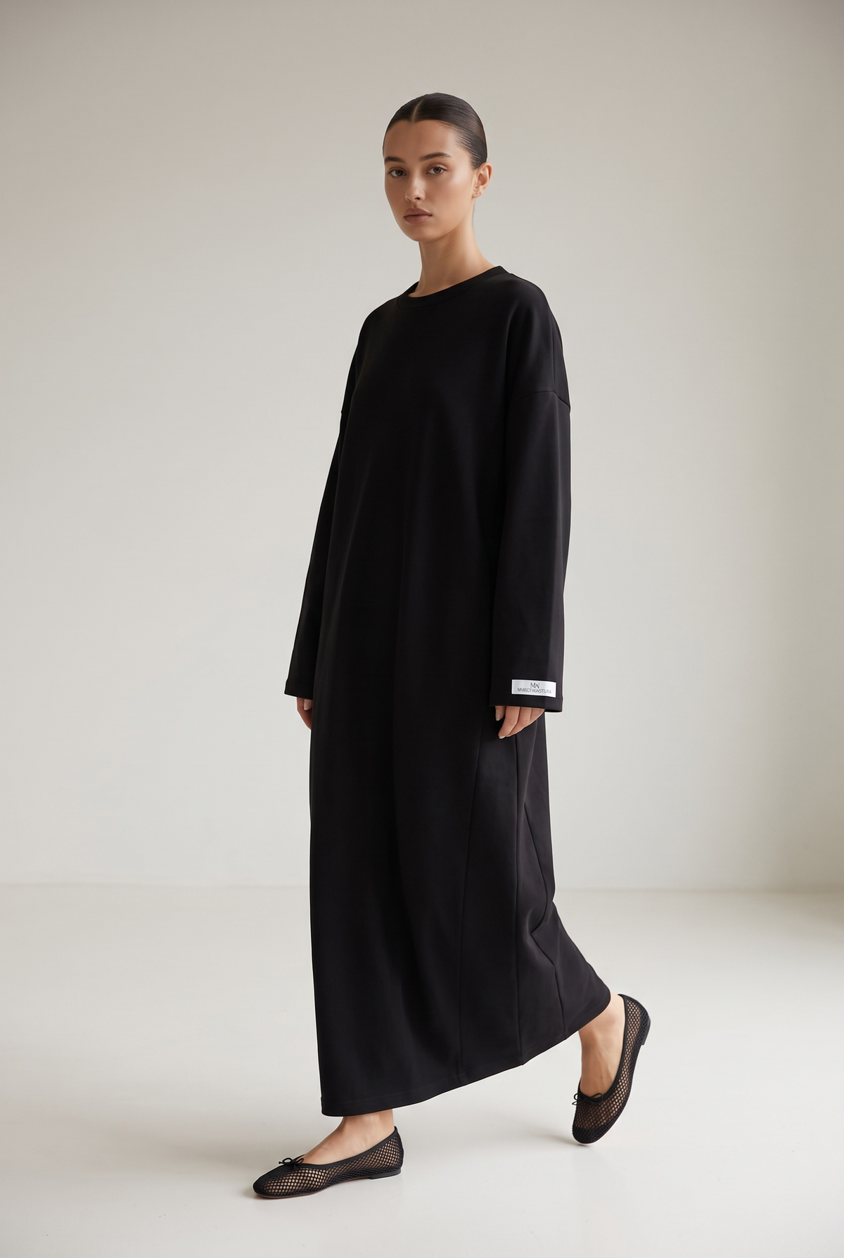 La robe ballon noir