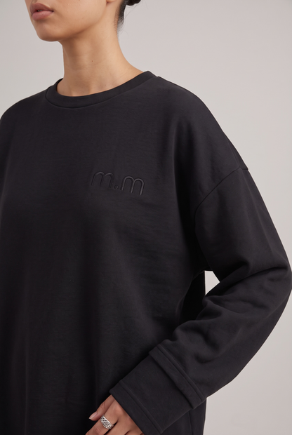 Le t shirt double noir