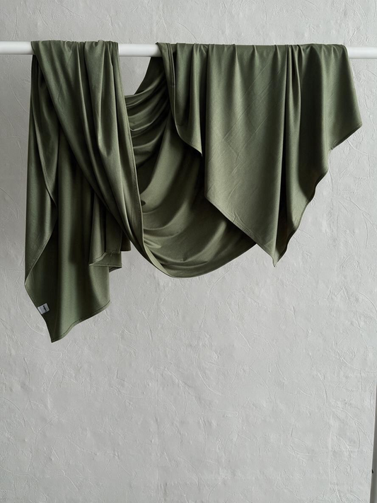 Le jersey liquide kaki