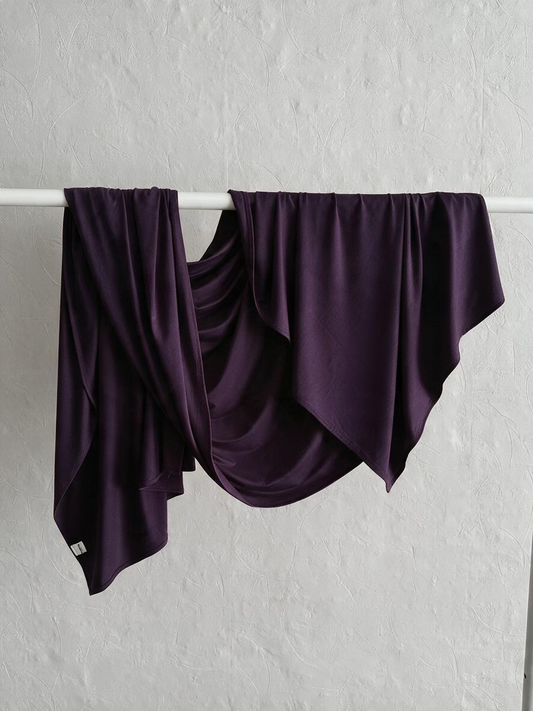 Le jersey liquide prune