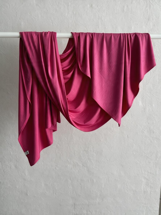 Le jersey liquide rose