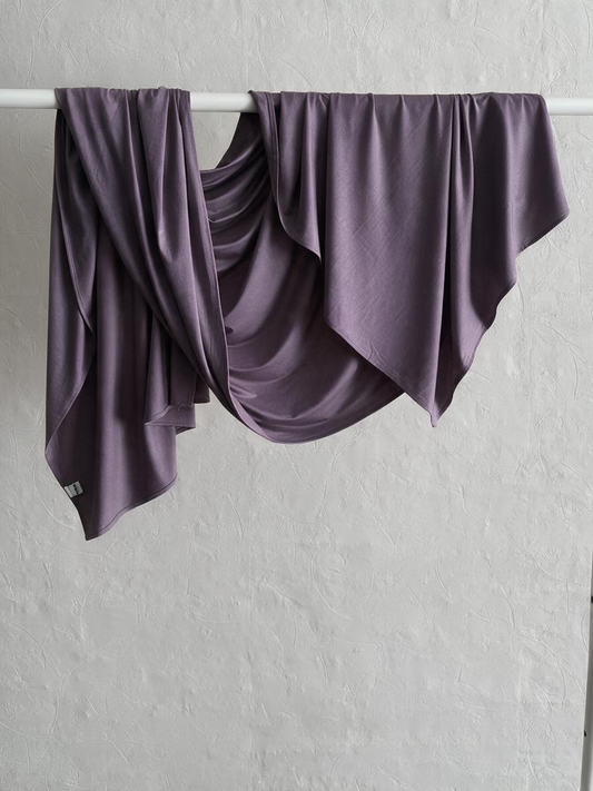Le jersey liquide mauve