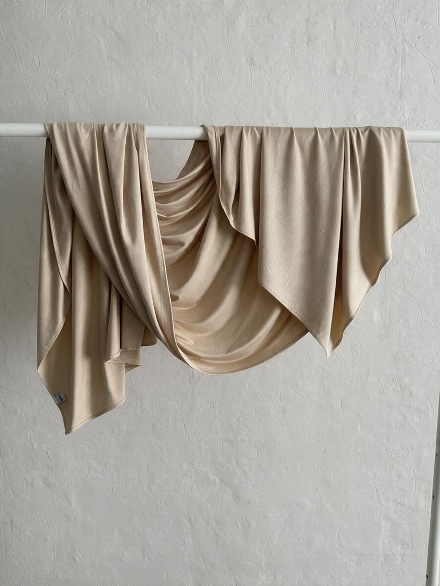 Le jersey liquide beige