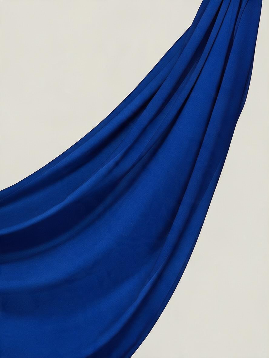 Le air plume bleu électrique