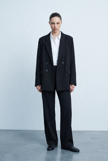 Le blazer over noir