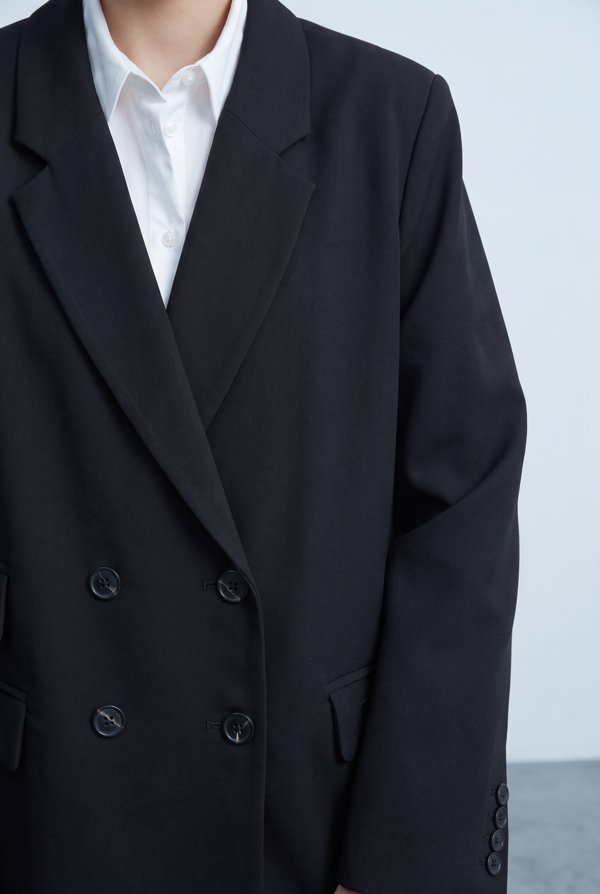 Le blazer over noir